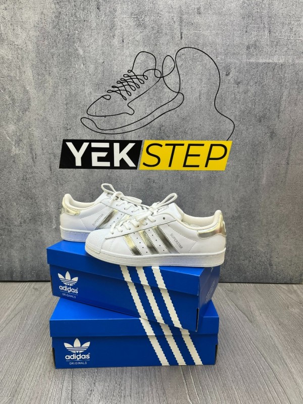 Adidas Süperstar Beyaz-parlak Gri